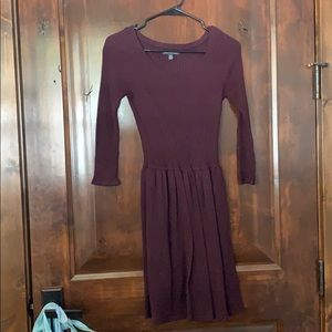 Maroon dress